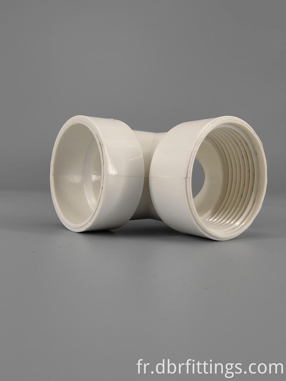 PVC fittings FLUSH CLEANOUT TEE